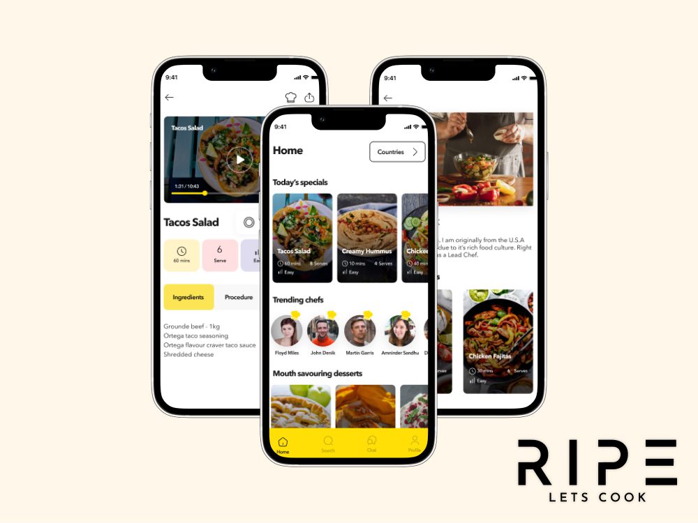 Ripe App Developed by Top Flutter Development Company in India